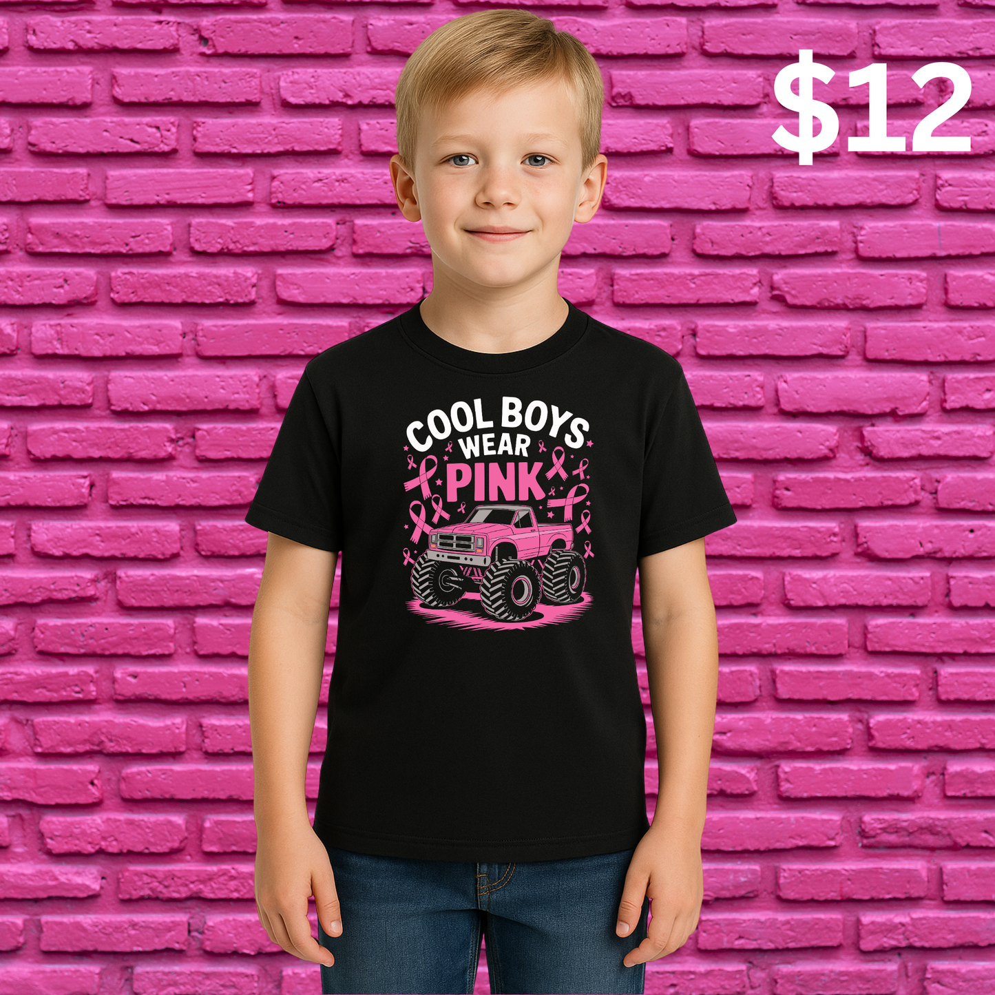 CANCER AWARENESS-PINK OUT-KIDS