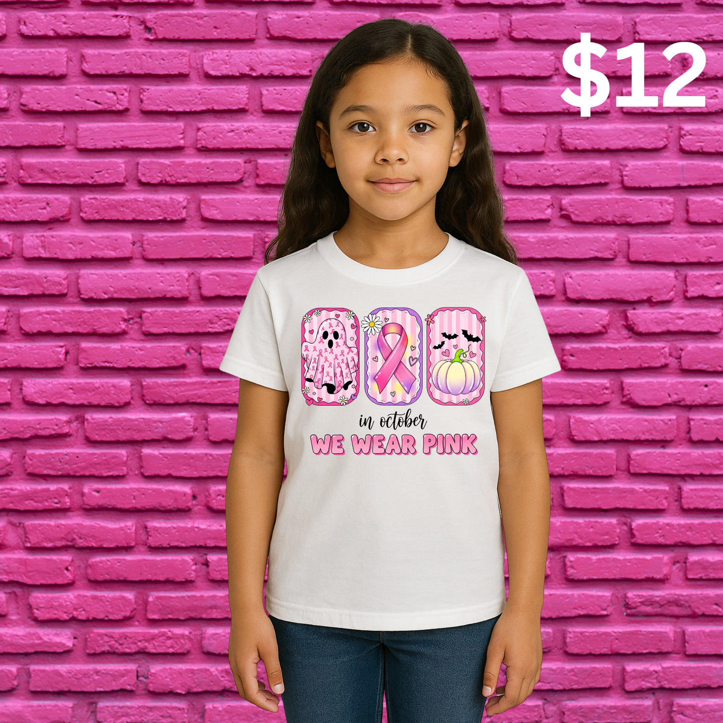 CANCER AWARENESS-PINK OUT-KIDS