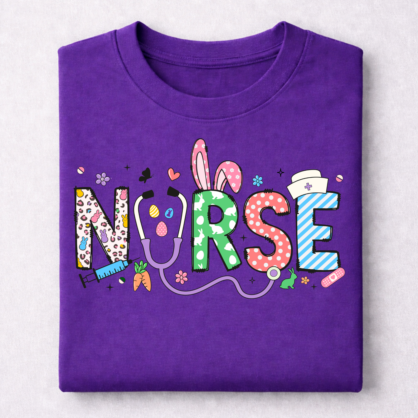 EASTER-ADULT-NURSE BUNNY STETHOSCOPE