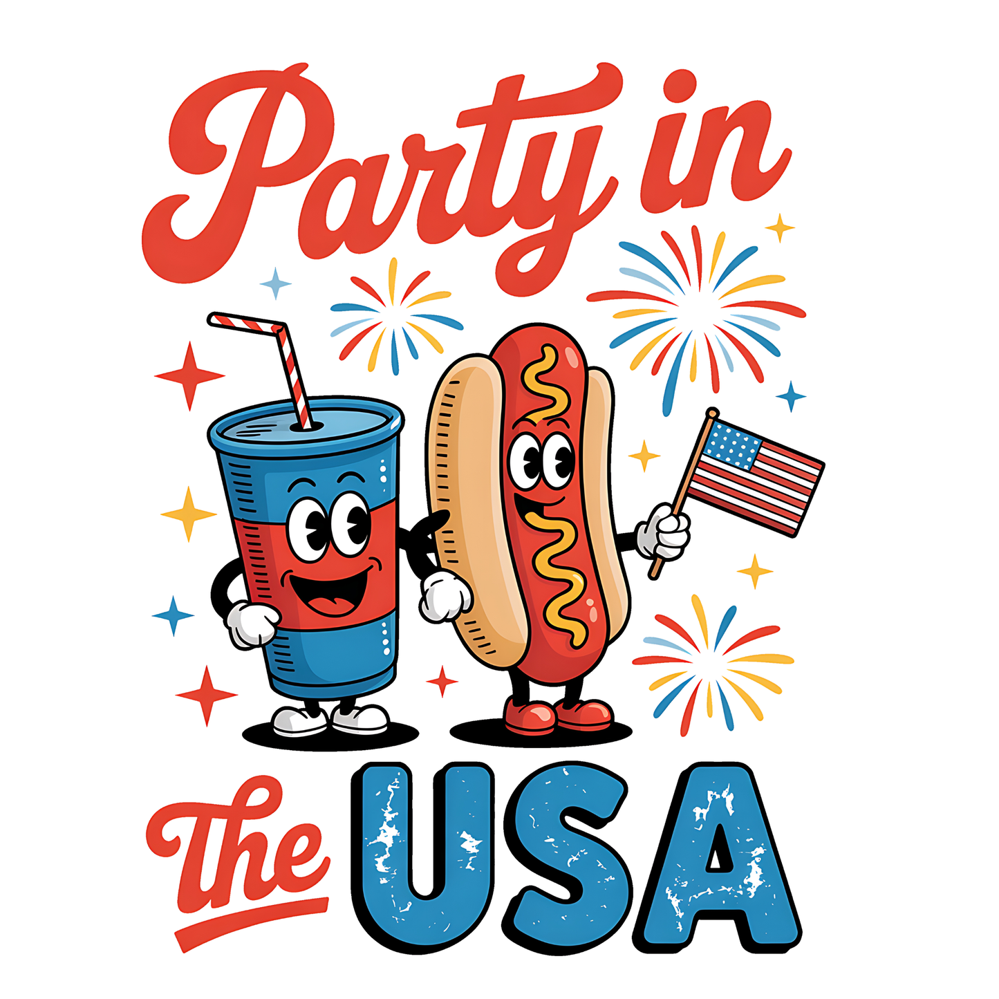 Party In The USA Hotdog