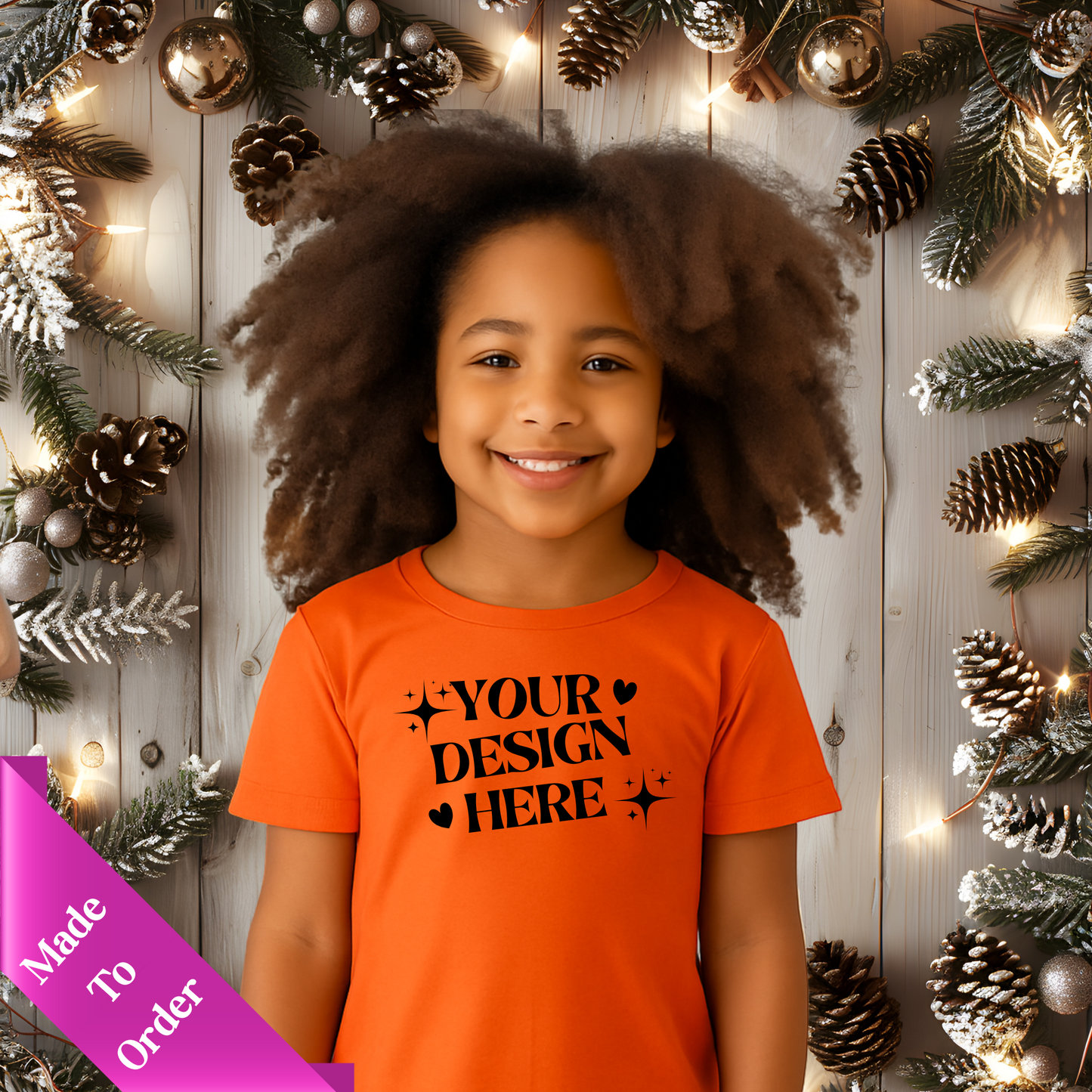 CUSTOM SHORT SLEEVE T-SHIRT- INFANT & TODDLER-UNISEX
