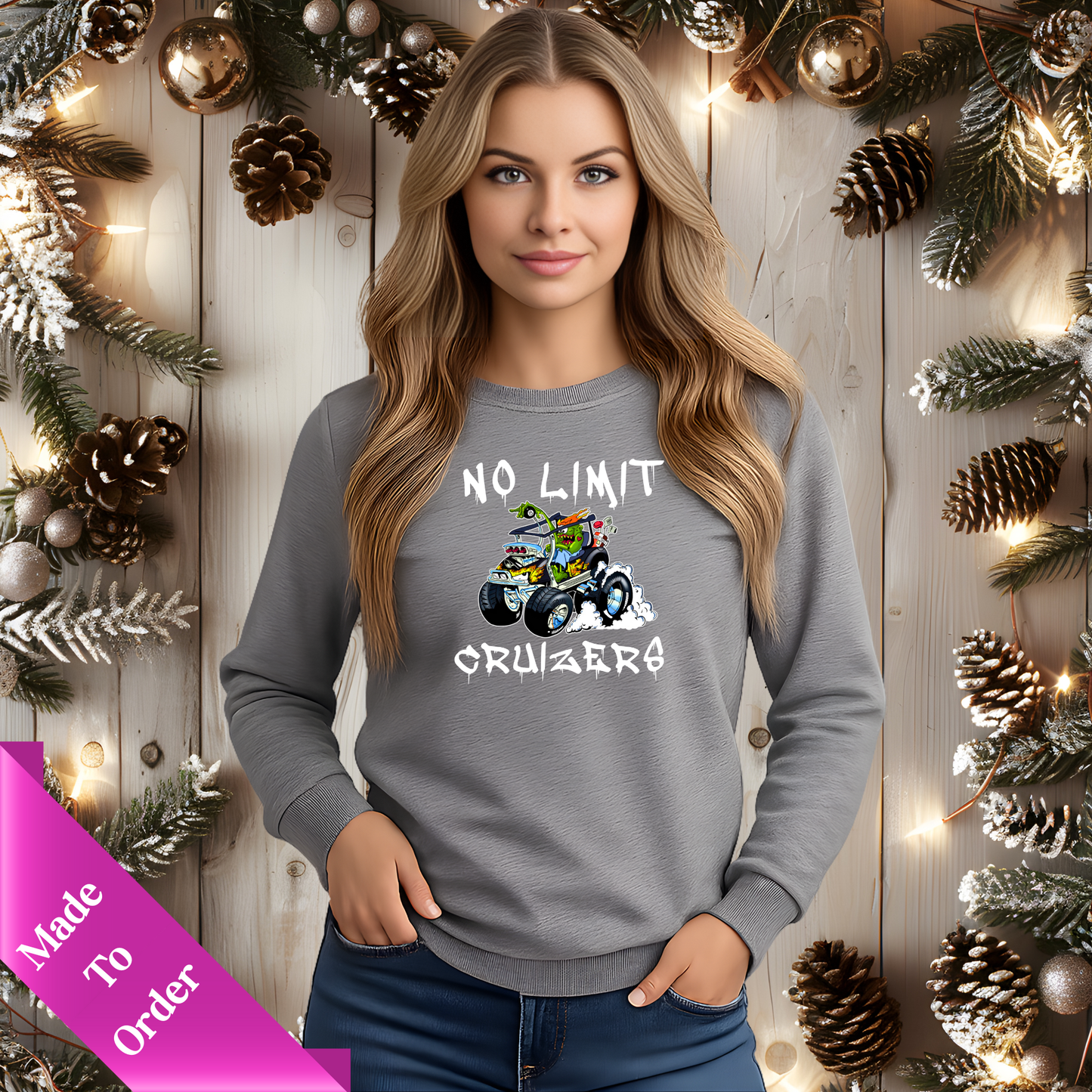 NO LIMIT CRUIZERS SWEATSHIRT-ADULT