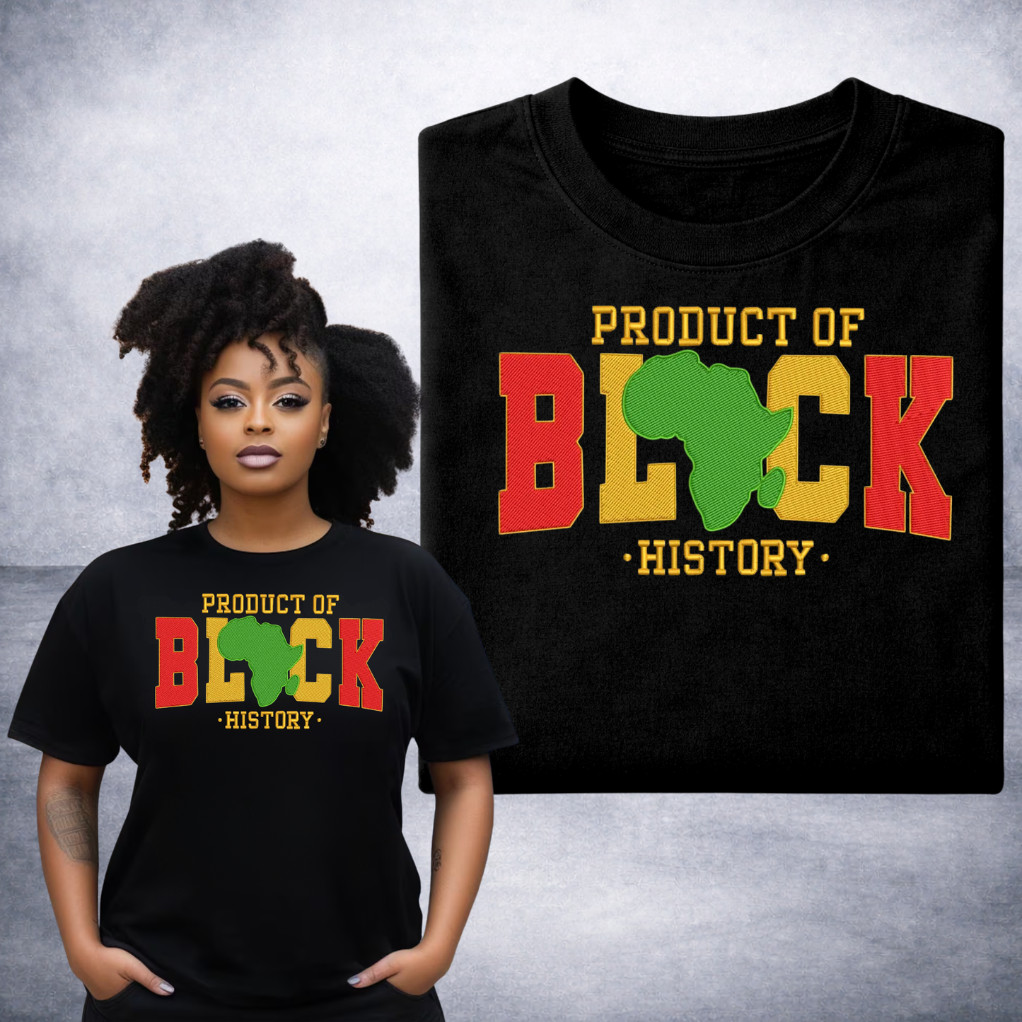 PRODUCT OF BLACK HISTORY-AFRICA