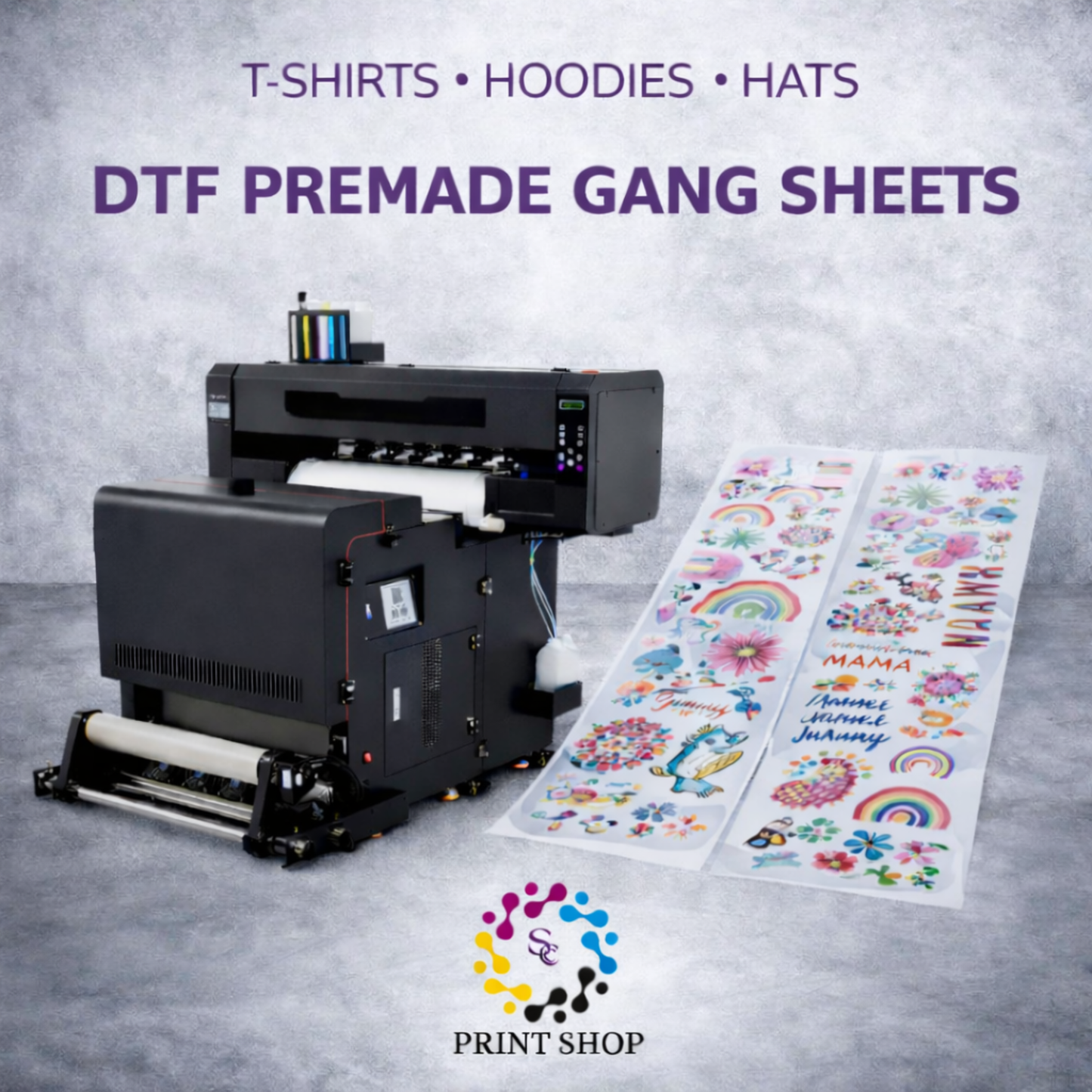 PREMADE GANG SHEETS