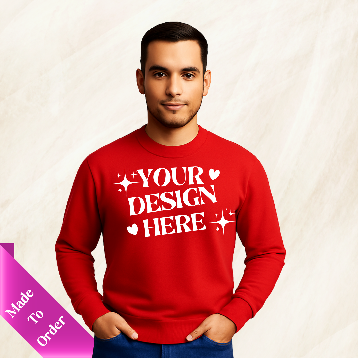 CUSTOM SWEATSHIRT-ADULT UNISEX