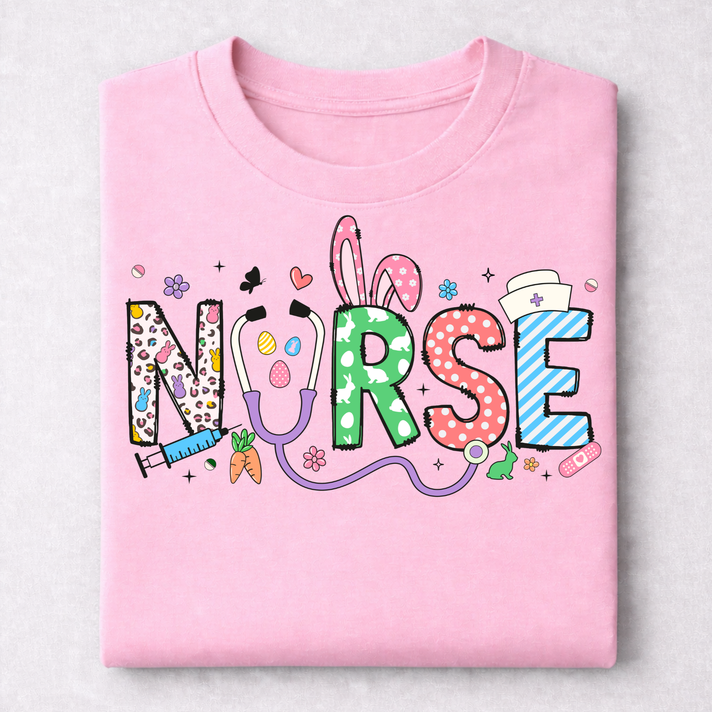 EASTER-ADULT-NURSE BUNNY STETHOSCOPE
