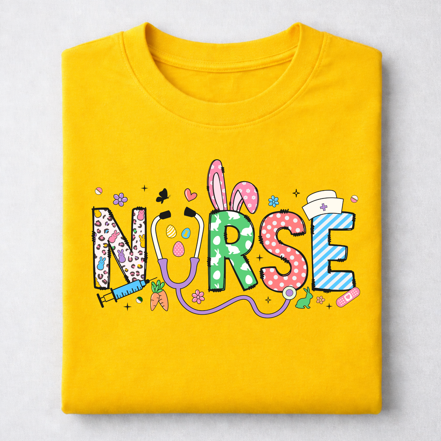 EASTER-ADULT-NURSE BUNNY STETHOSCOPE