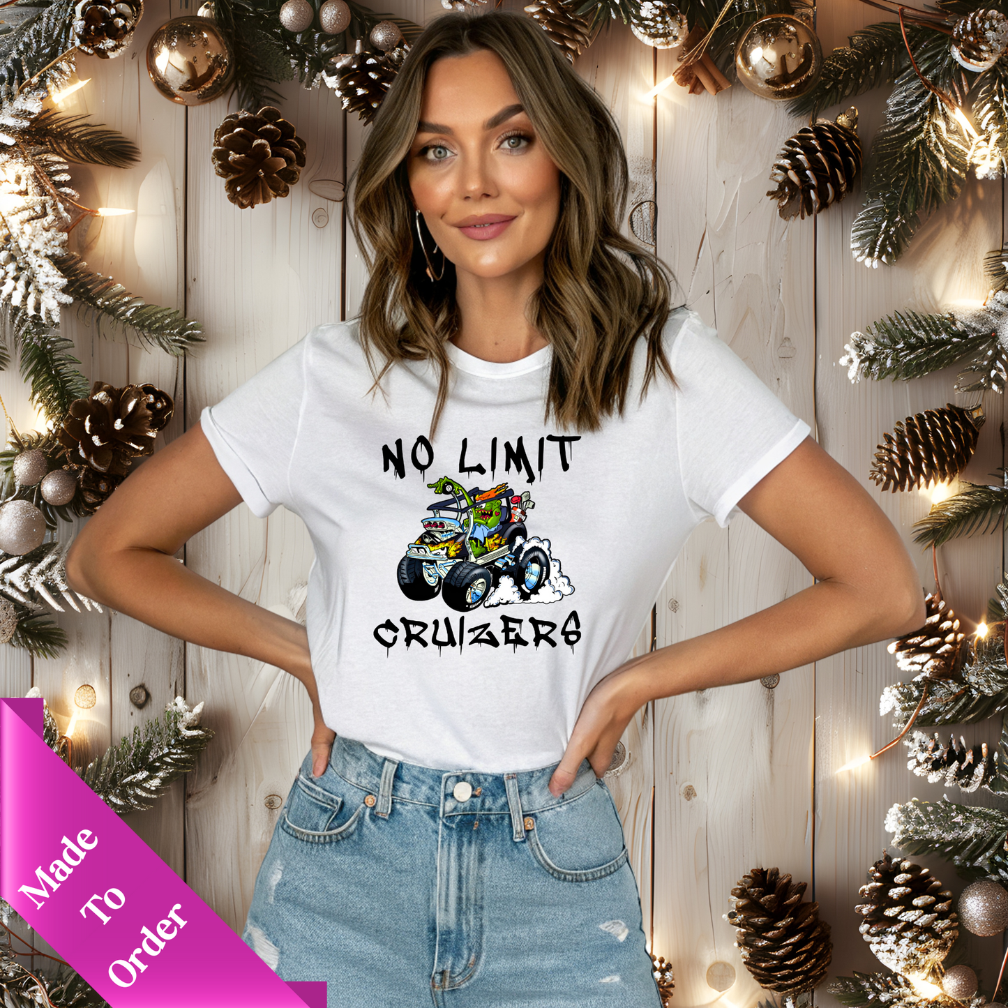NO LIMIT CRUIZERS SHORT SLEEVE T-SHIRT-ADULT
