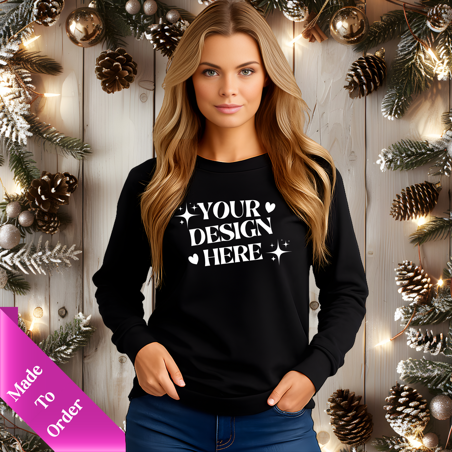 CUSTOM LONG SLEEVE SHIRT-ADULT UNISEX