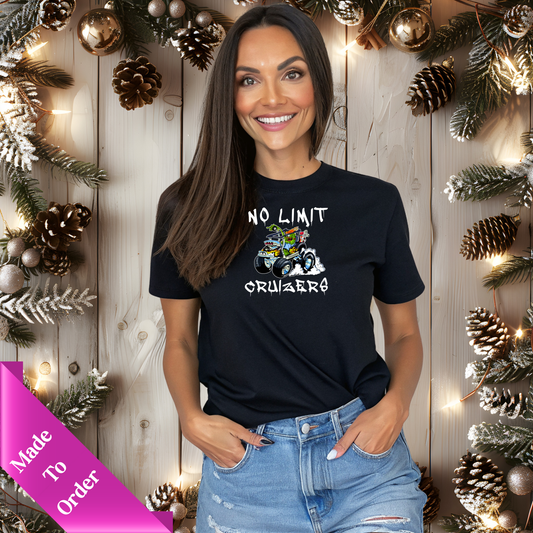 NO LIMIT CRUIZERS SHORT SLEEVE T-SHIRT-ADULT