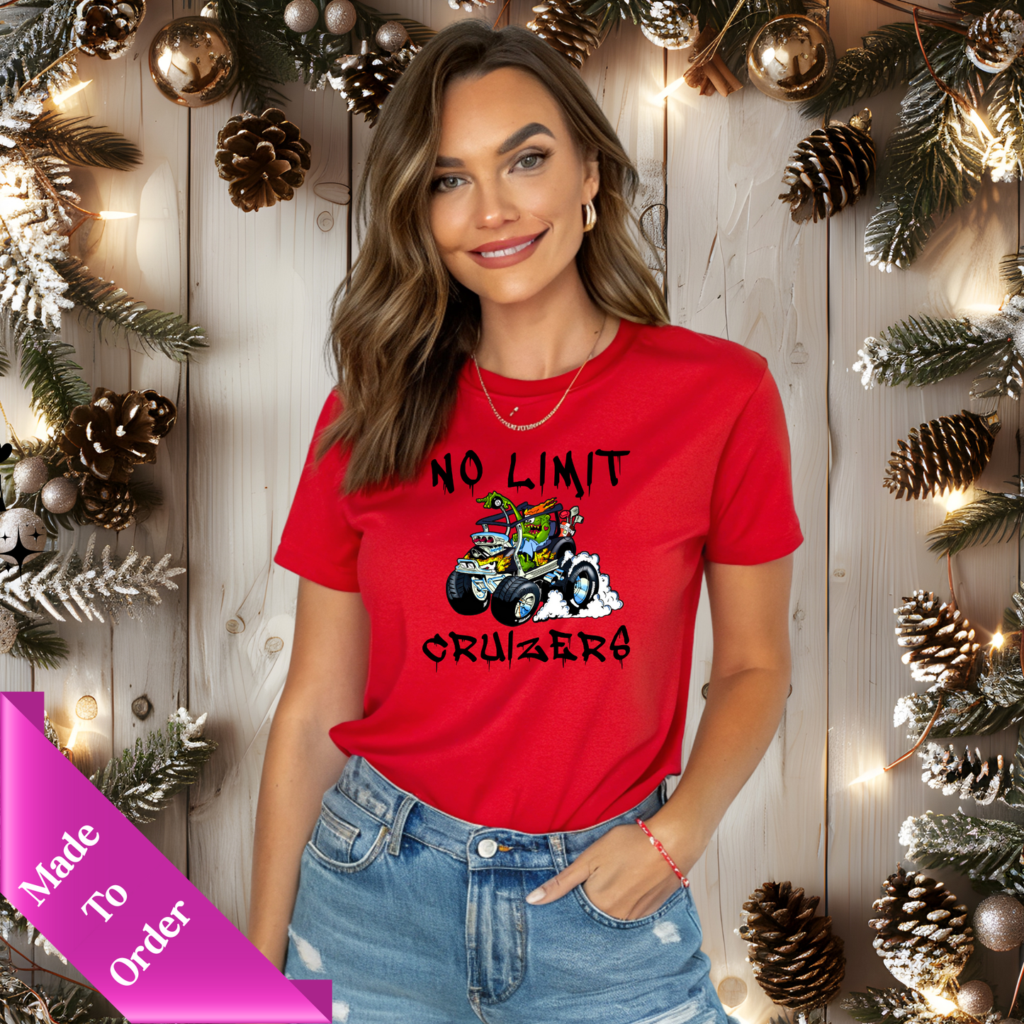 NO LIMIT CRUIZERS SHORT SLEEVE T-SHIRT-ADULT
