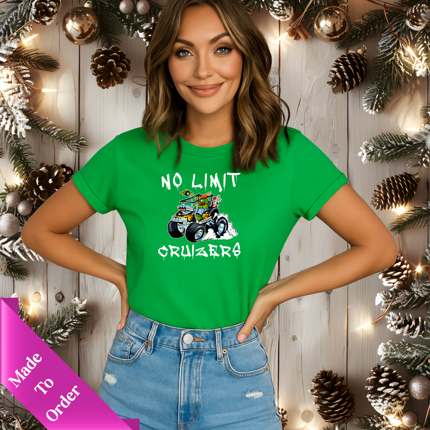 NO LIMIT CRUIZERS SHORT SLEEVE T-SHIRT-ADULT
