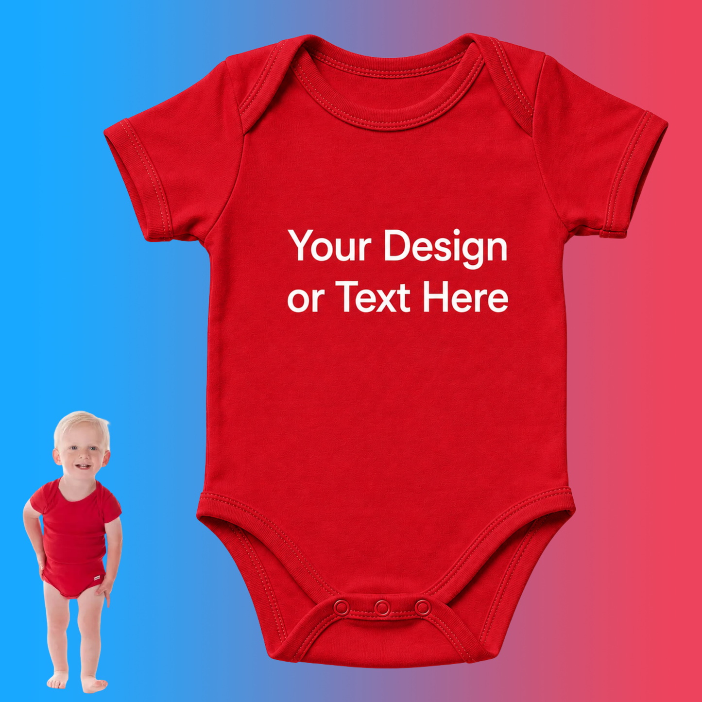 CUSTOM GERBER ONESIE-INFANT