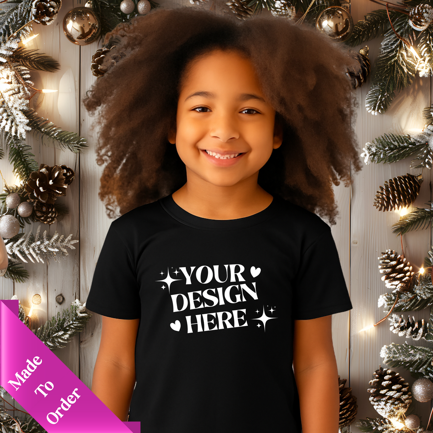 CUSTOM SHORT SLEEVE T-SHIRT- INFANT & TODDLER-UNISEX