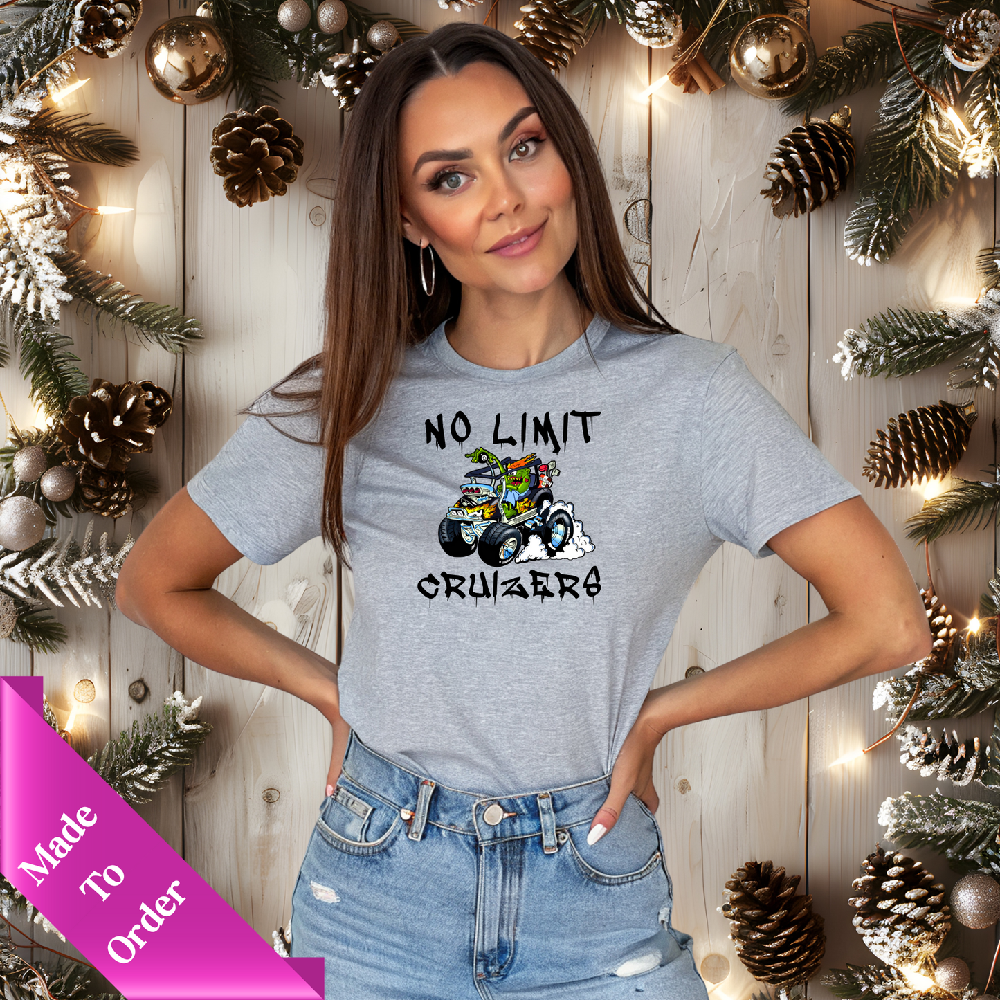 NO LIMIT CRUIZERS SHORT SLEEVE T-SHIRT-ADULT