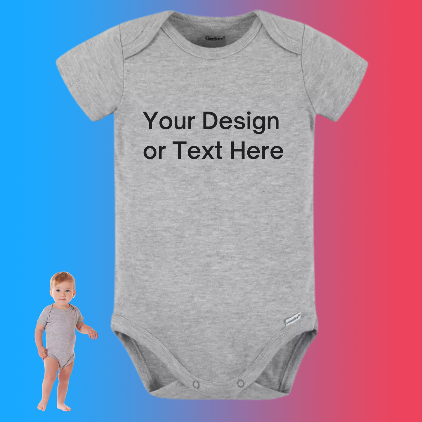 CUSTOM GERBER ONESIE-INFANT