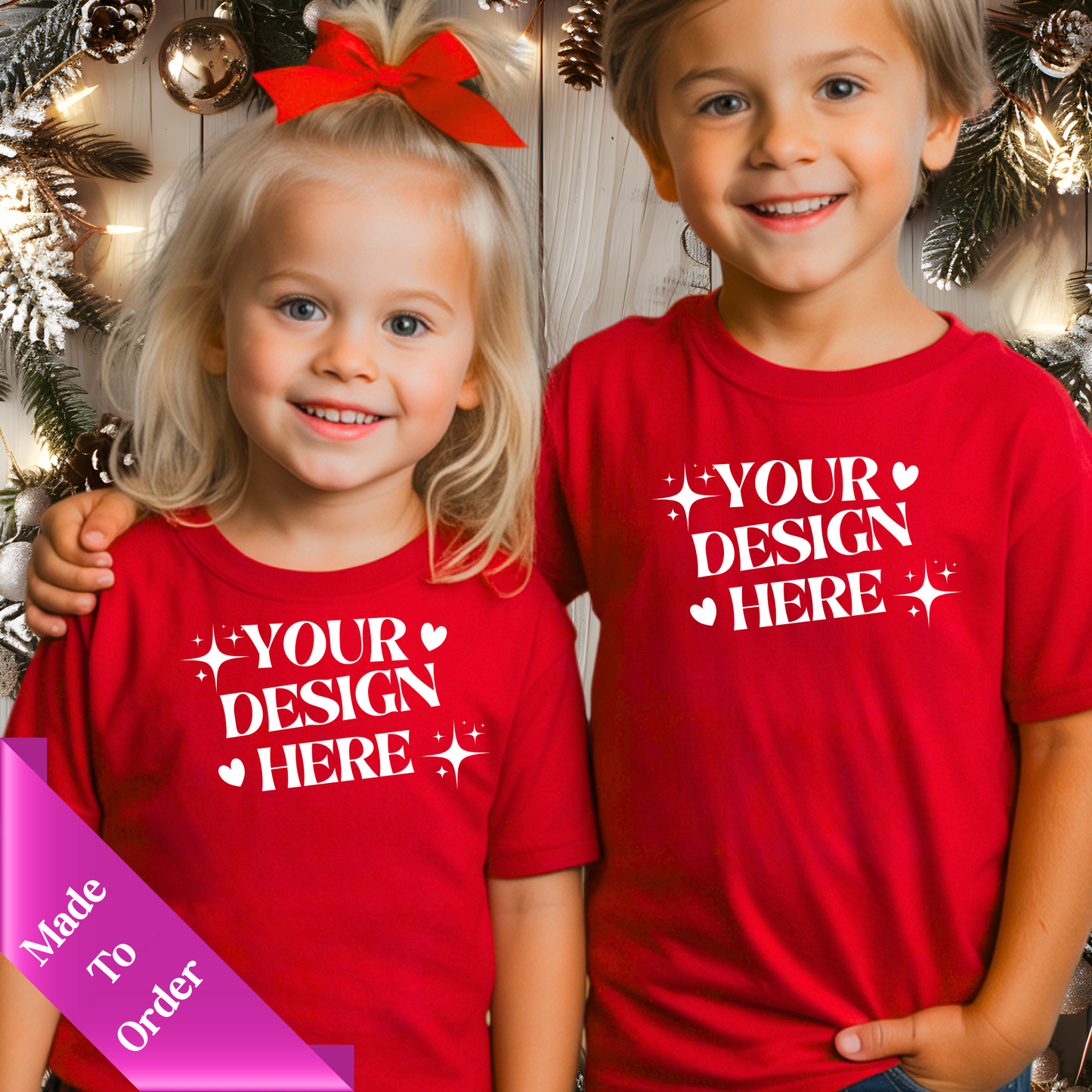 CUSTOM SHORT SLEEVE T-SHIRT-YOUTH