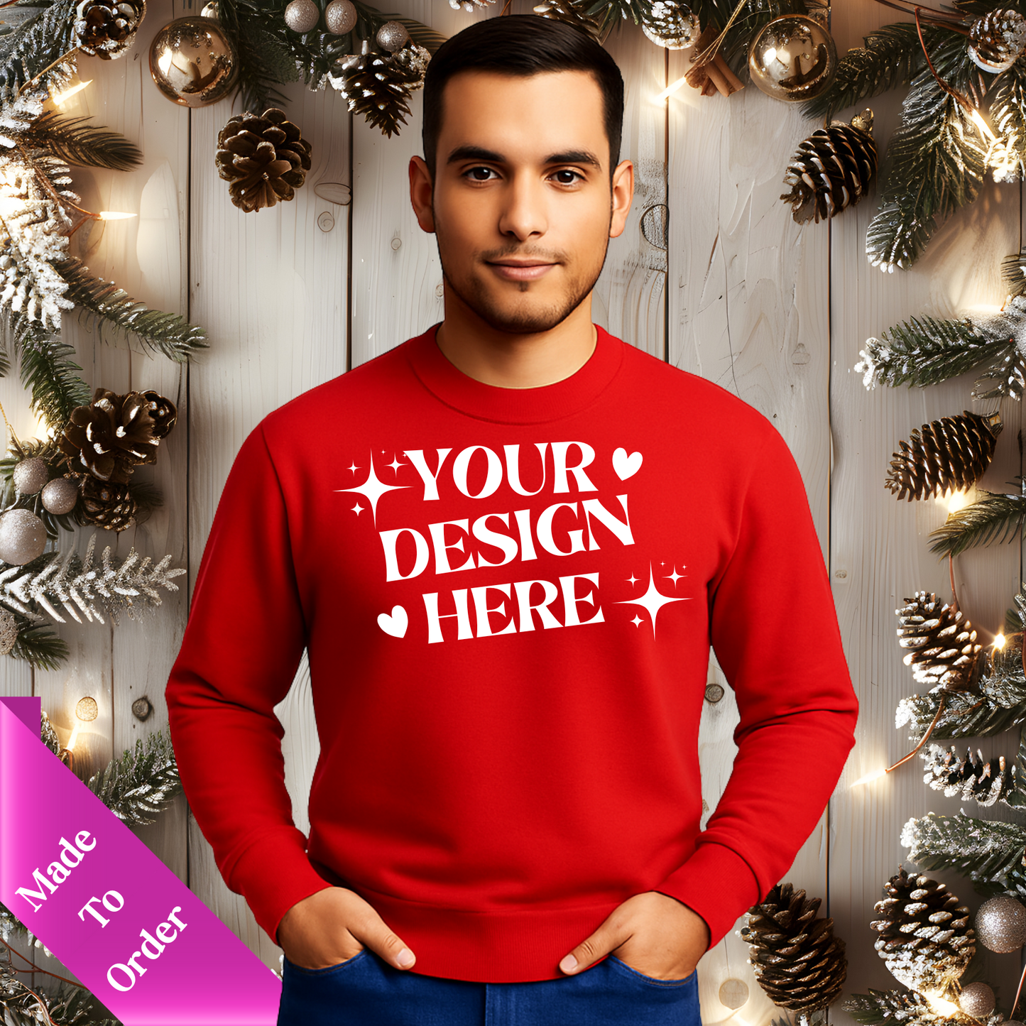 CUSTOM SWEATSHIRT-ADULT UNISEX