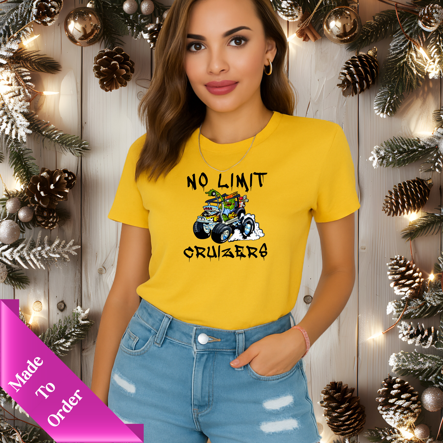 NO LIMIT CRUIZERS SHORT SLEEVE T-SHIRT-ADULT