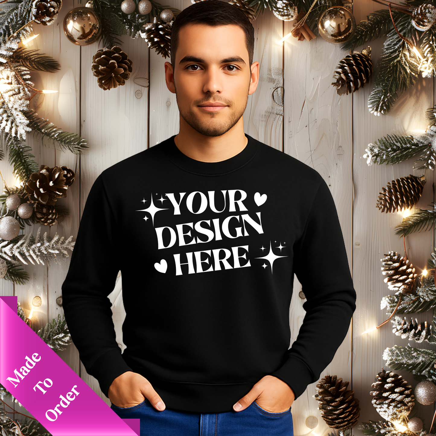 CUSTOM SWEATSHIRT-ADULT UNISEX