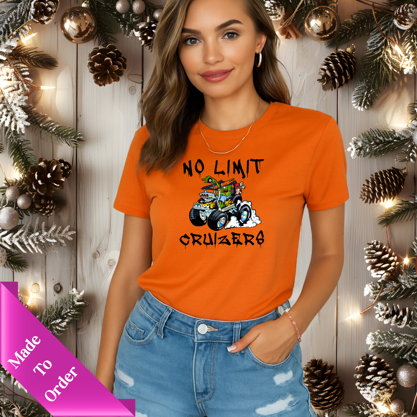 NO LIMIT CRUIZERS SHORT SLEEVE T-SHIRT-ADULT