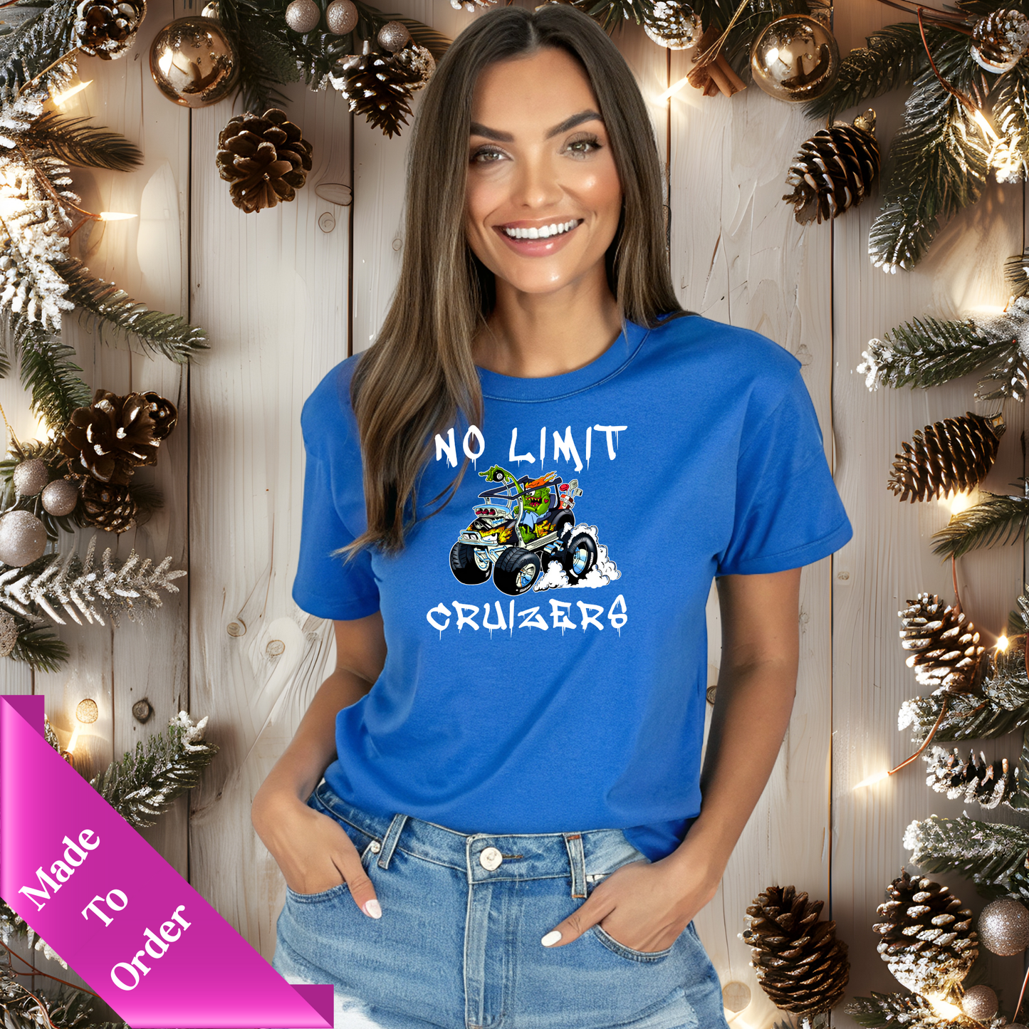 NO LIMIT CRUIZERS SHORT SLEEVE T-SHIRT-ADULT