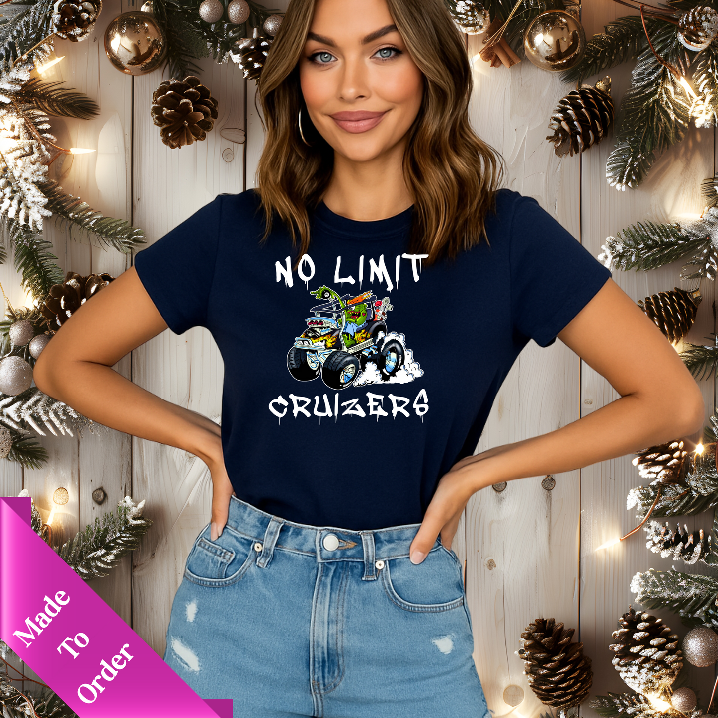 NO LIMIT CRUIZERS SHORT SLEEVE T-SHIRT-ADULT