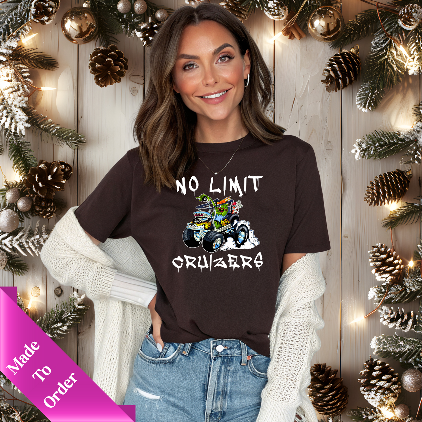 NO LIMIT CRUIZERS SHORT SLEEVE T-SHIRT-ADULT