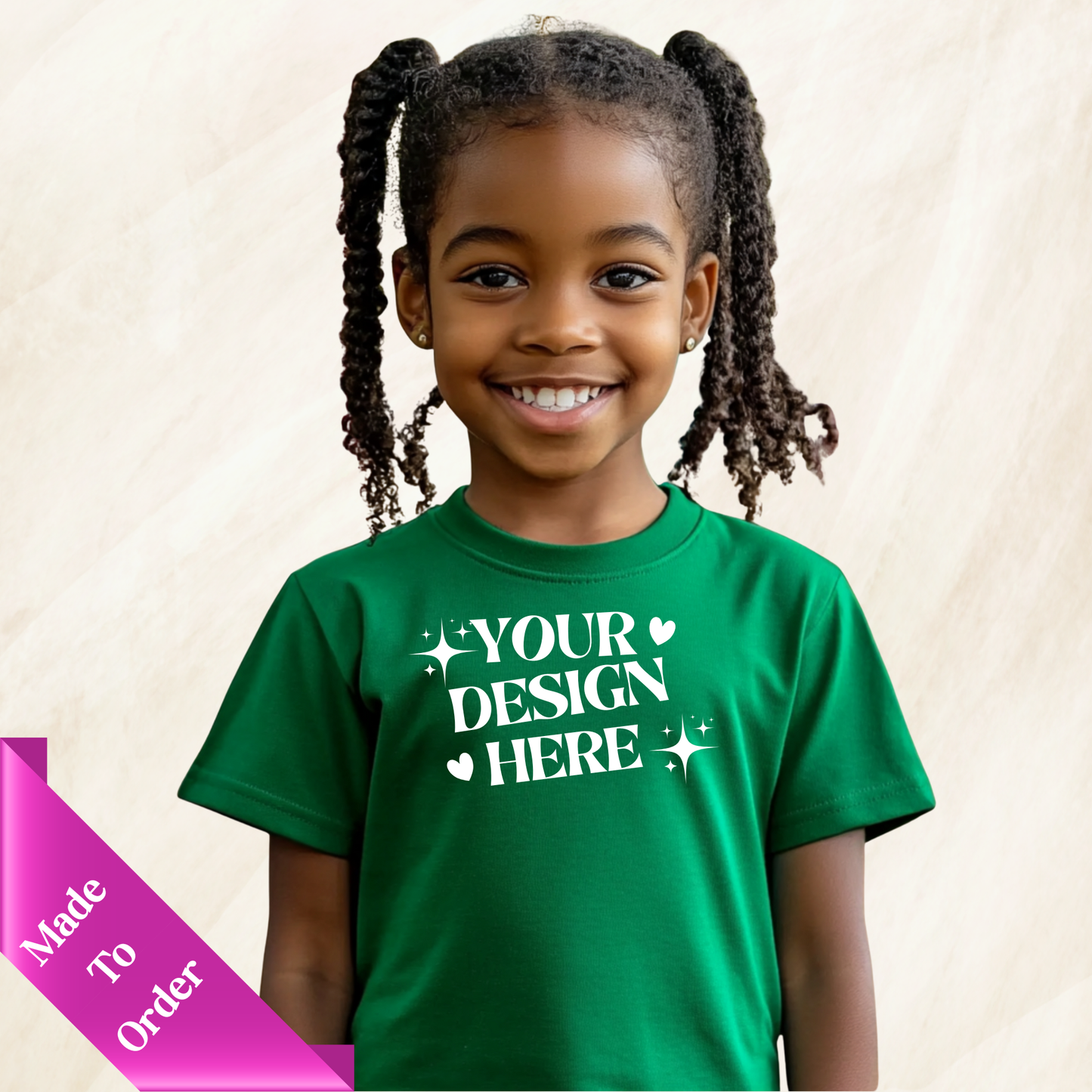 CUSTOM SHORT SLEEVE T-SHIRT- INFANT & TODDLER-UNISEX