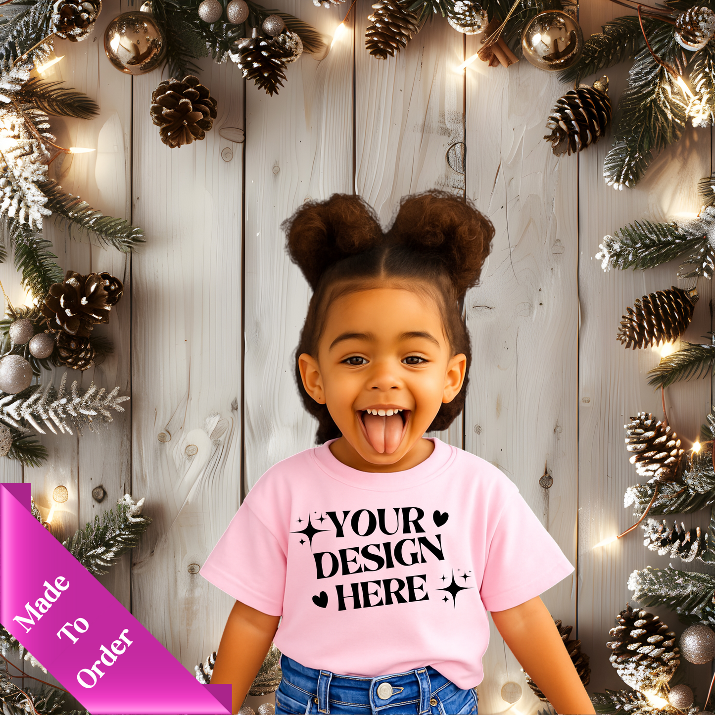 CUSTOM SHORT SLEEVE T-SHIRT- INFANT & TODDLER-UNISEX