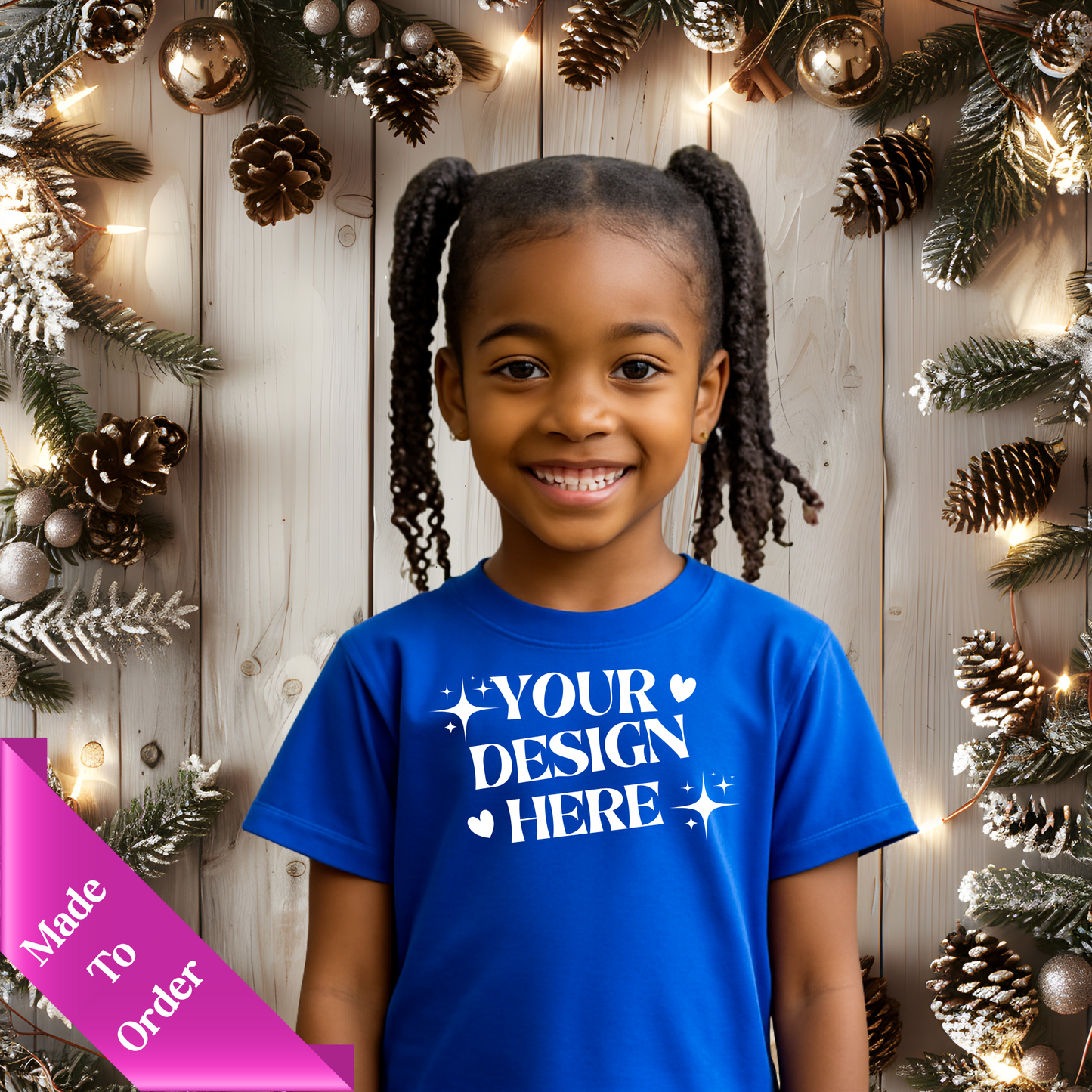 CUSTOM SHORT SLEEVE T-SHIRT- INFANT & TODDLER-UNISEX