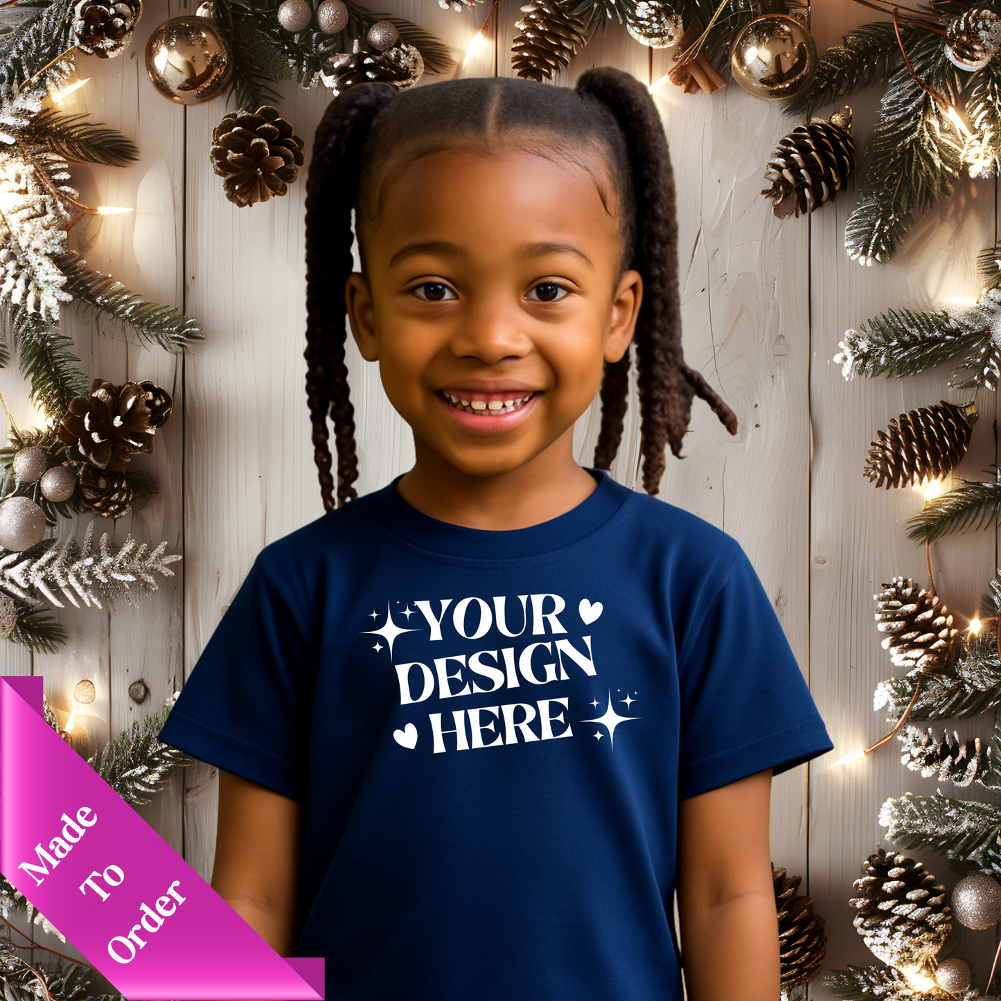 CUSTOM SHORT SLEEVE T-SHIRT- INFANT & TODDLER-UNISEX