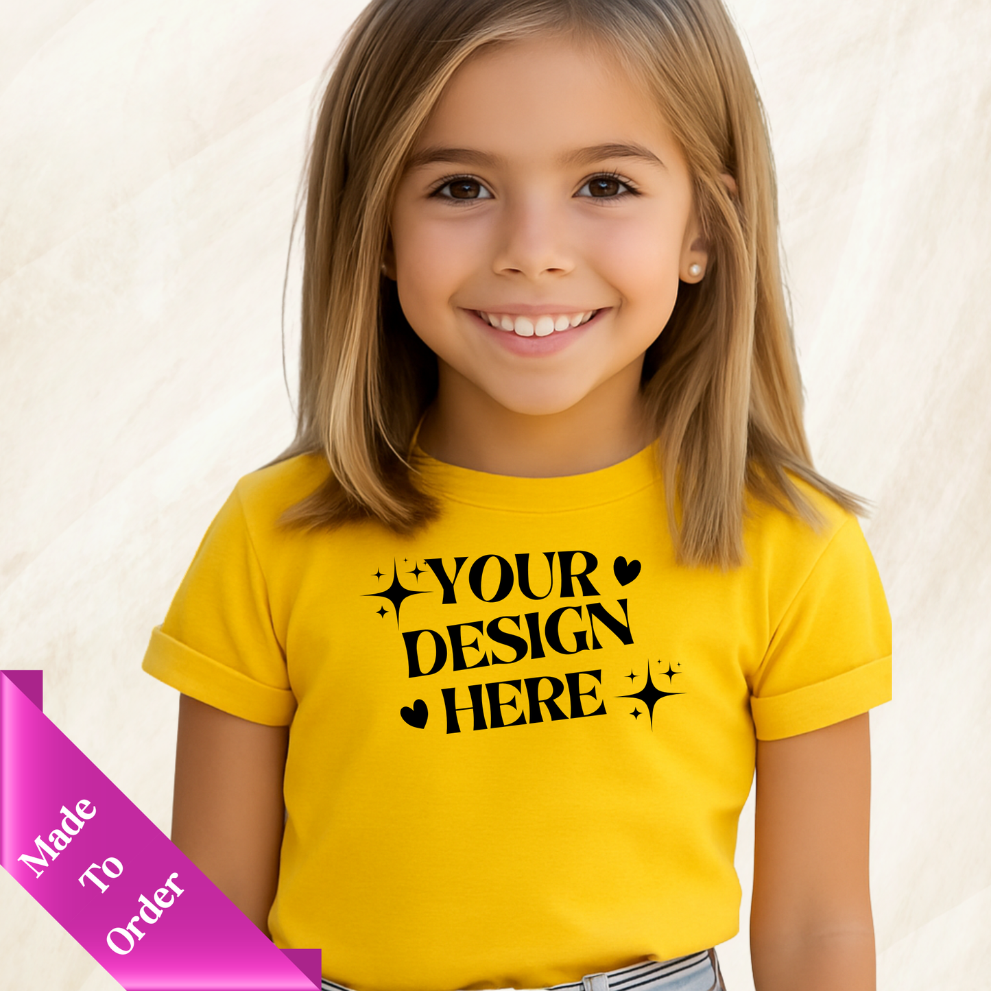 CUSTOM SHORT SLEEVE T-SHIRT- INFANT & TODDLER-UNISEX