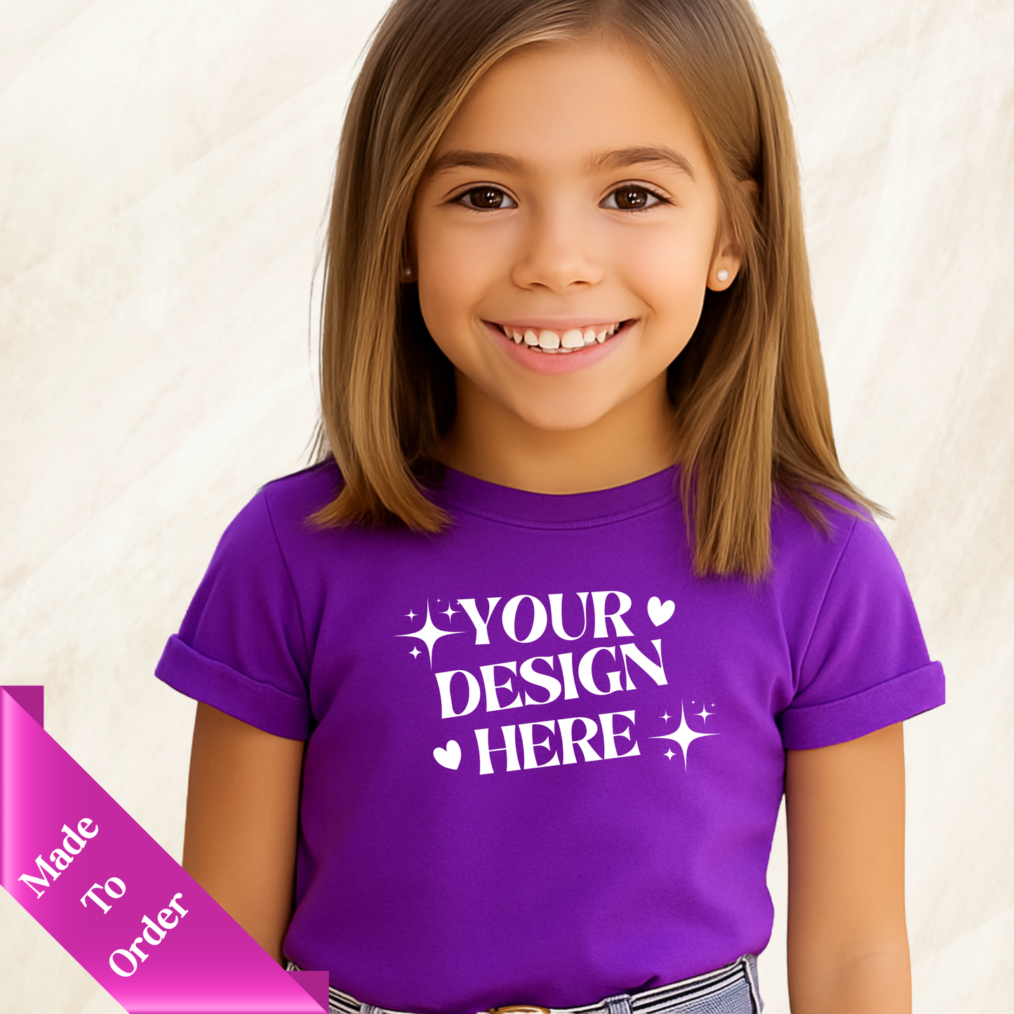 CUSTOM SHORT SLEEVE T-SHIRT- INFANT & TODDLER-UNISEX