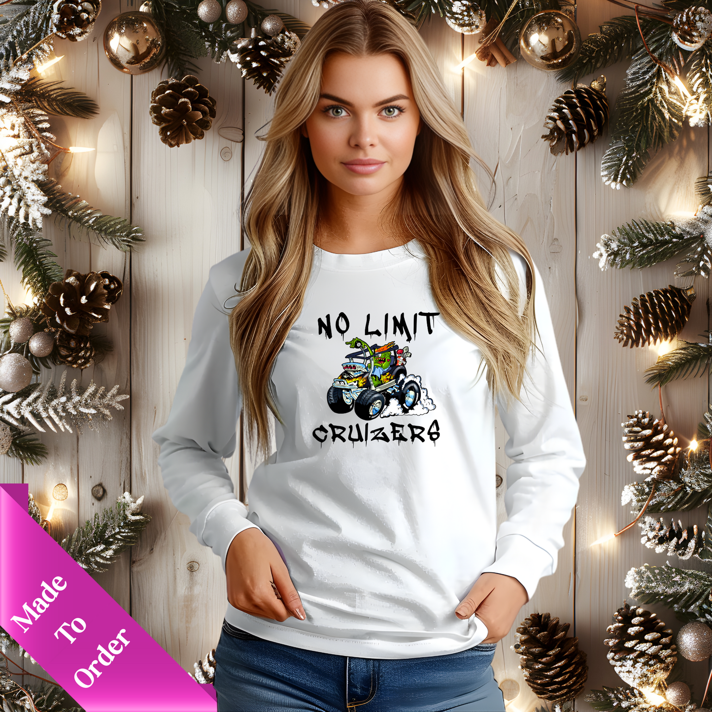 NO LIMIT CRUIZERS LONG SLEEVE SHIRT-ADULT UNISEX