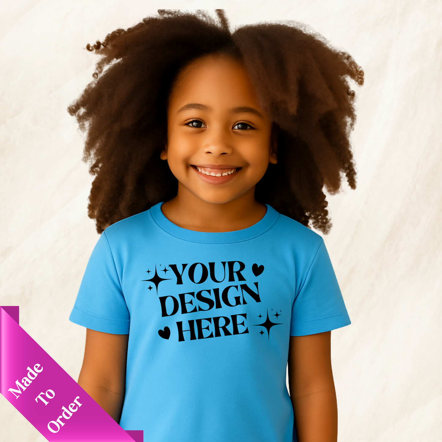 CUSTOM SHORT SLEEVE T-SHIRT- INFANT & TODDLER-UNISEX