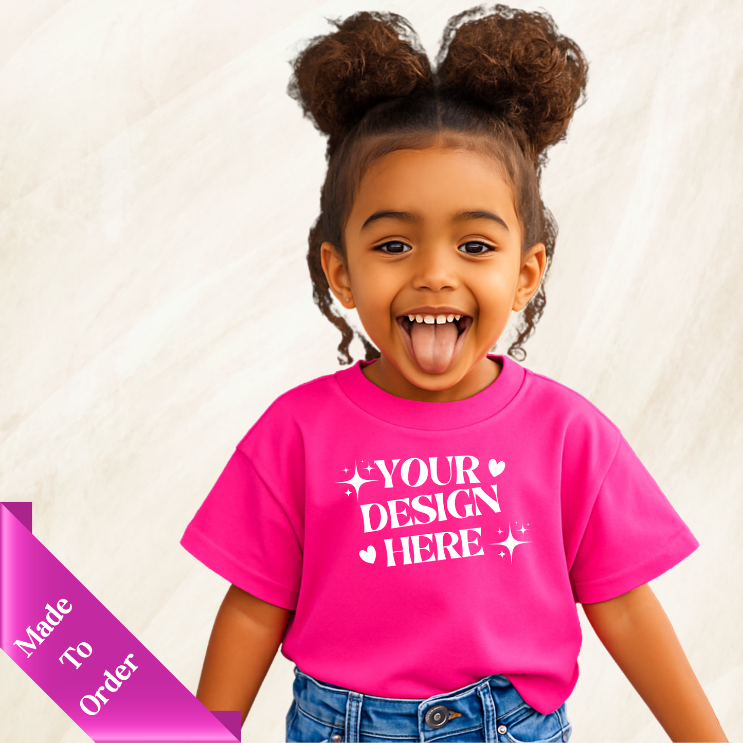 CUSTOM SHORT SLEEVE T-SHIRT- INFANT & TODDLER-UNISEX