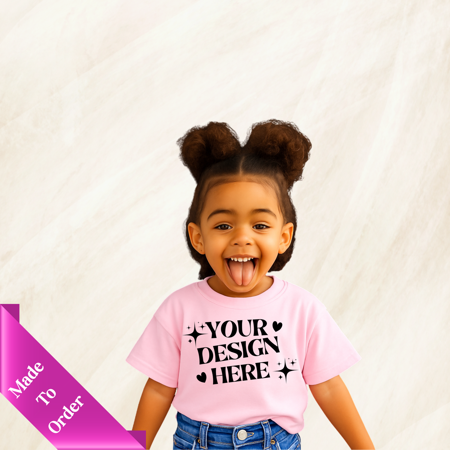 CUSTOM SHORT SLEEVE T-SHIRT- INFANT & TODDLER-UNISEX