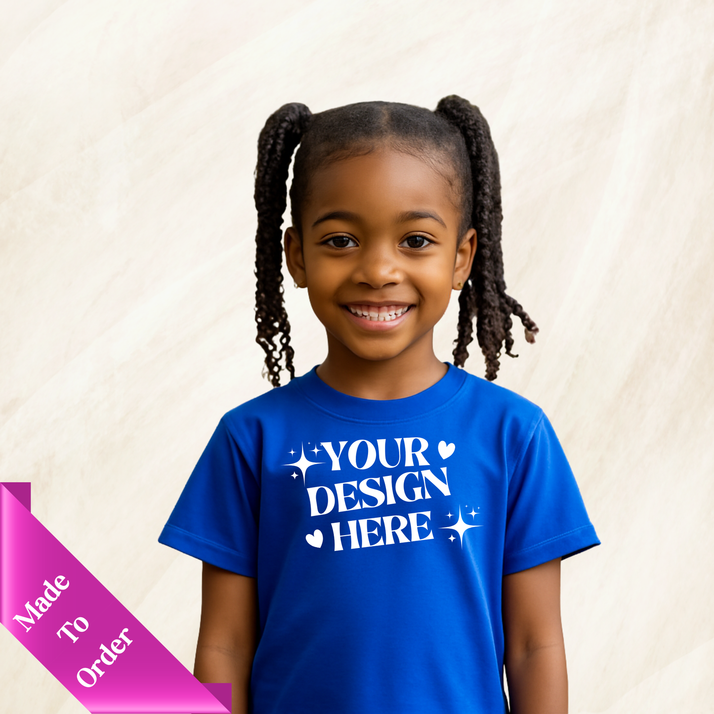 CUSTOM SHORT SLEEVE T-SHIRT- INFANT & TODDLER-UNISEX