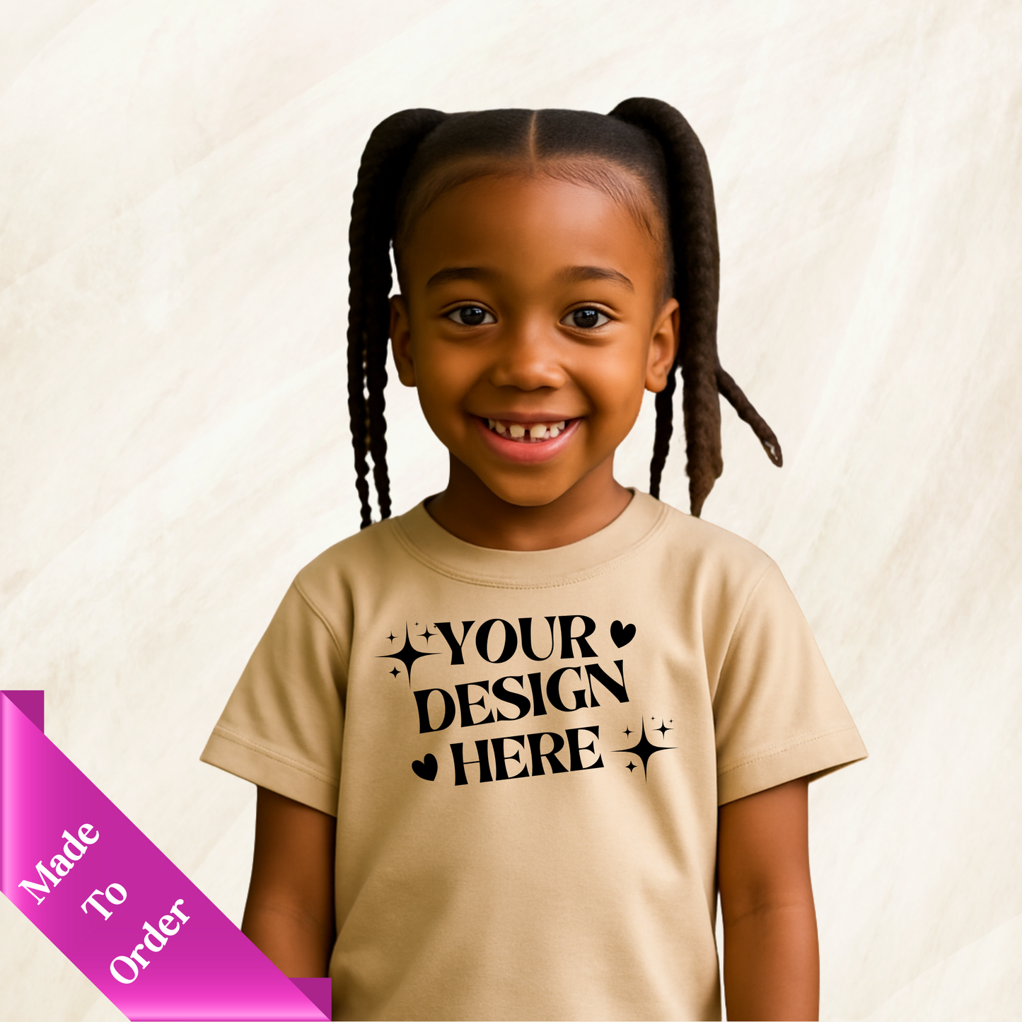 CUSTOM SHORT SLEEVE T-SHIRT- INFANT & TODDLER-UNISEX