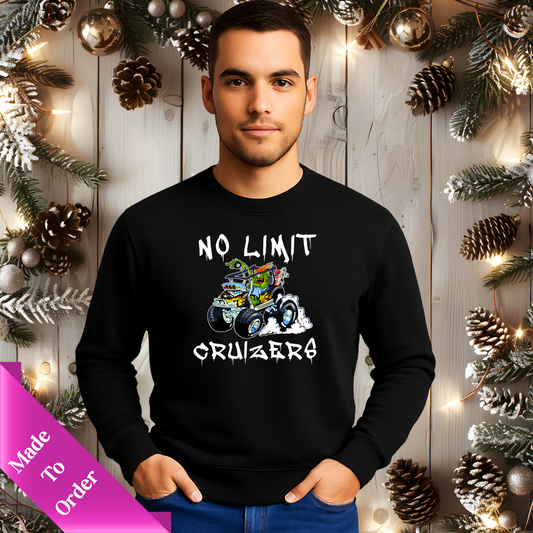 NO LIMIT CRUIZERS SWEATSHIRT-ADULT