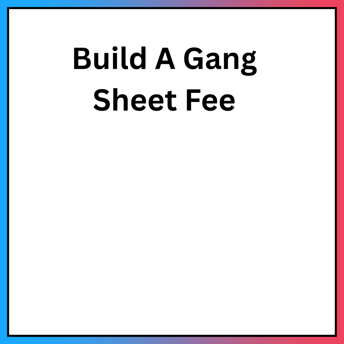 SCC Print Shop -Add On Fees