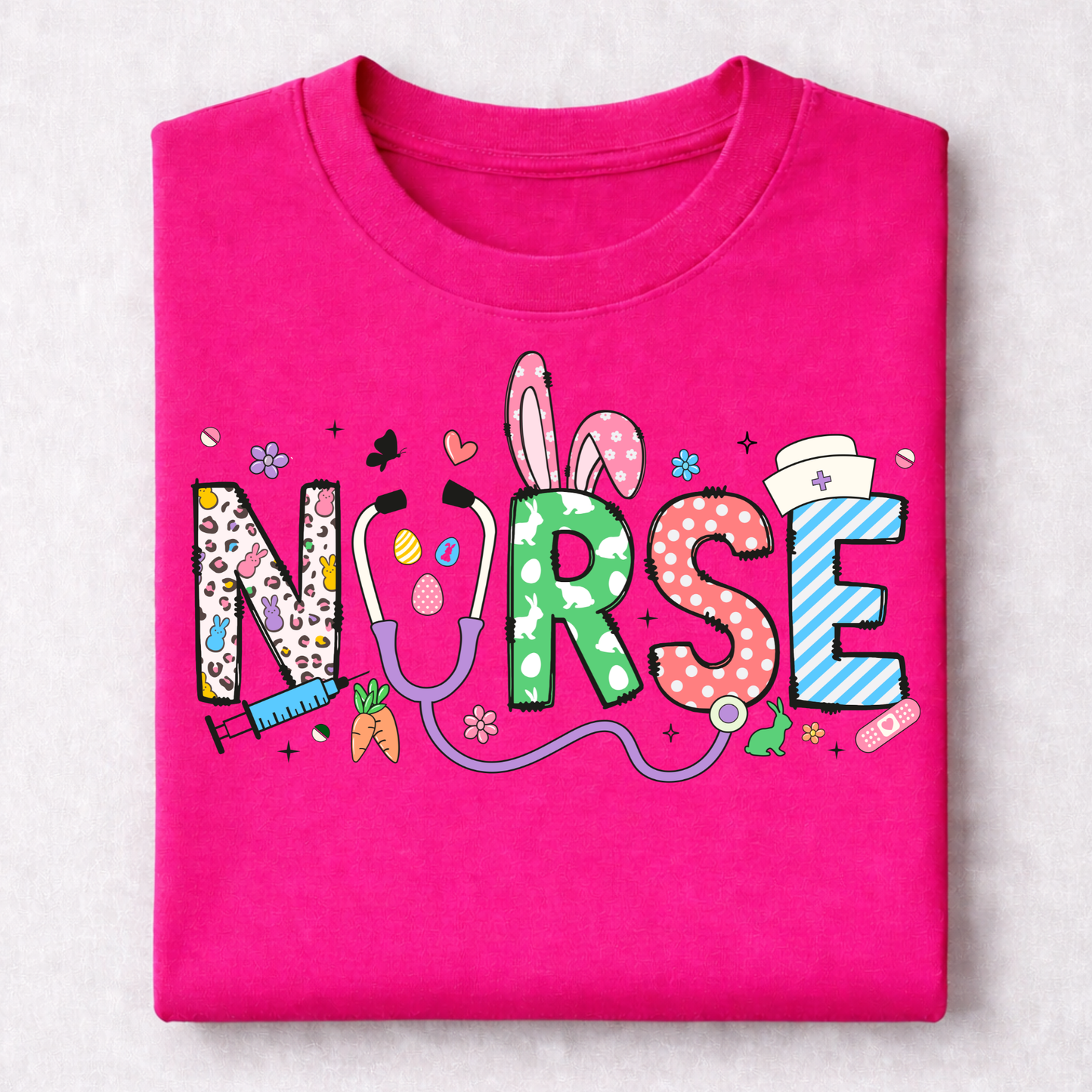 EASTER-ADULT-NURSE BUNNY STETHOSCOPE