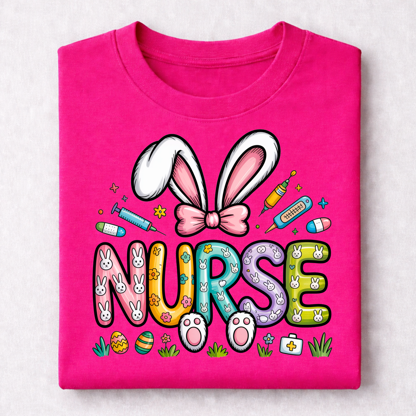 EASTER-ADULT-NURSE BUNNY EARS