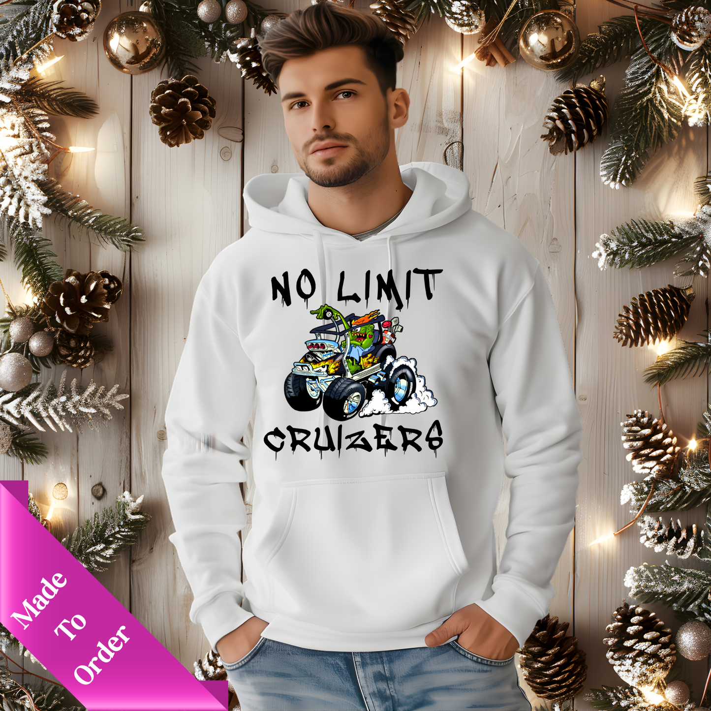 NO LIMIT CRUIZERS HOODIE-ADULT