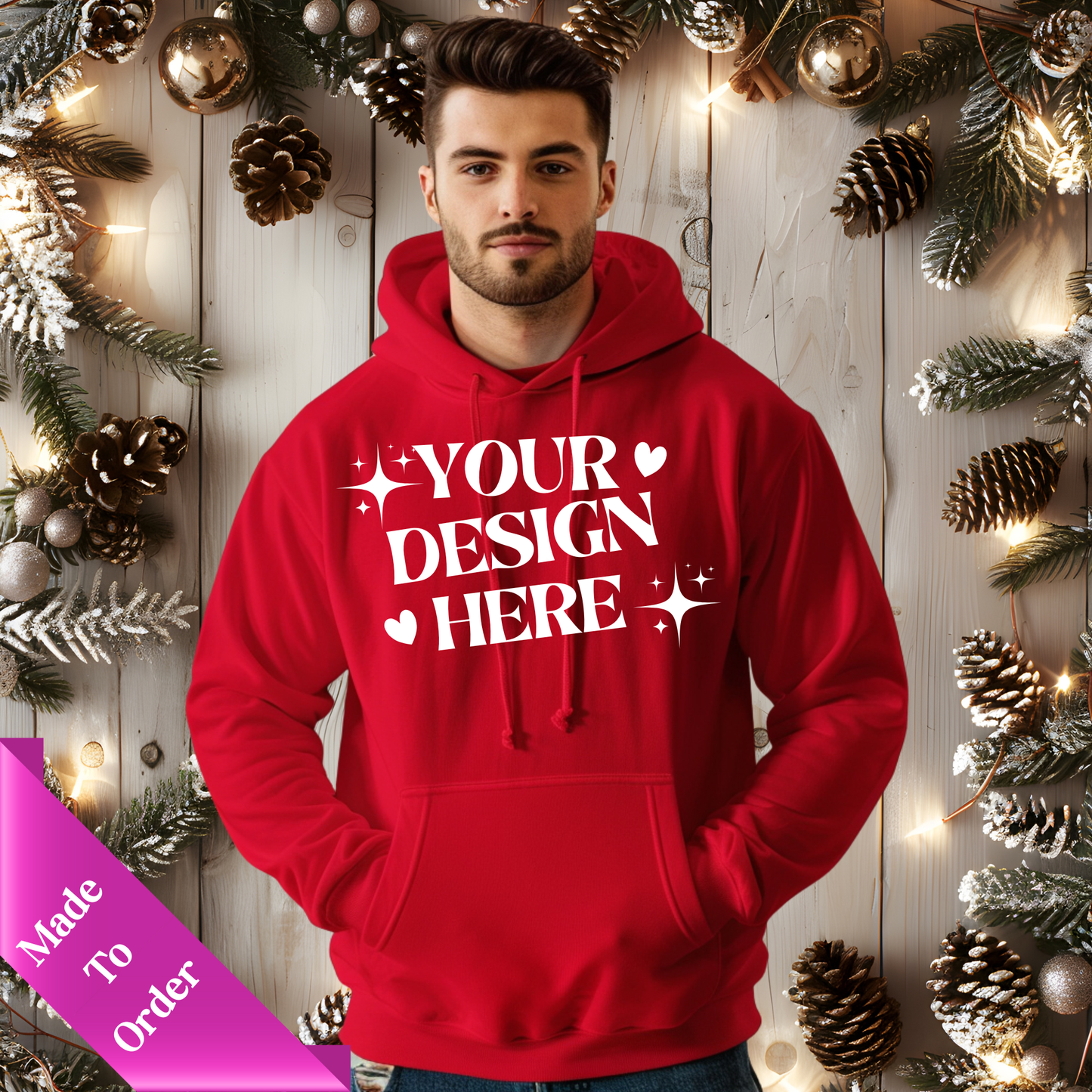 CUSTOM HOODIE-ADULT UNISEX