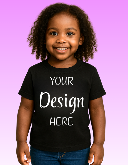 CUSTOM SHORT SLEEVE T-SHIRT-TODDLER