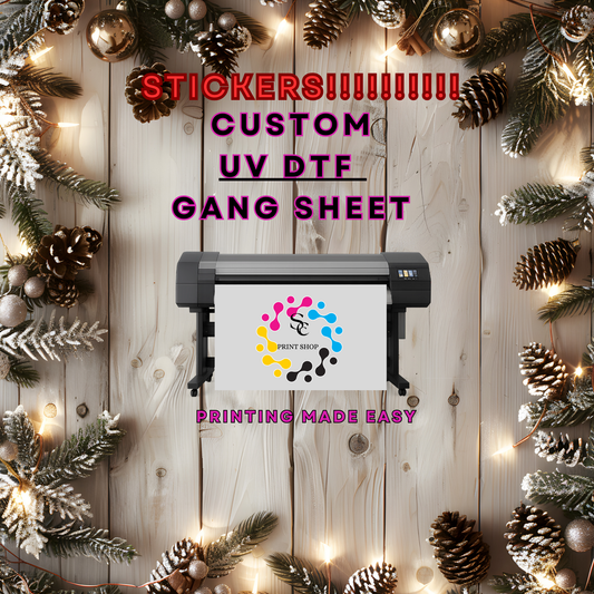 CUSTOM UV DTF GANG SHEET AUTOBUILDER (STICKER!!!)