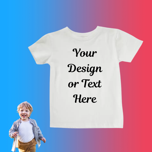 CUSTOM SHORT SLEEVE T-SHIRT- INFANT & TODDLER-UNISEX